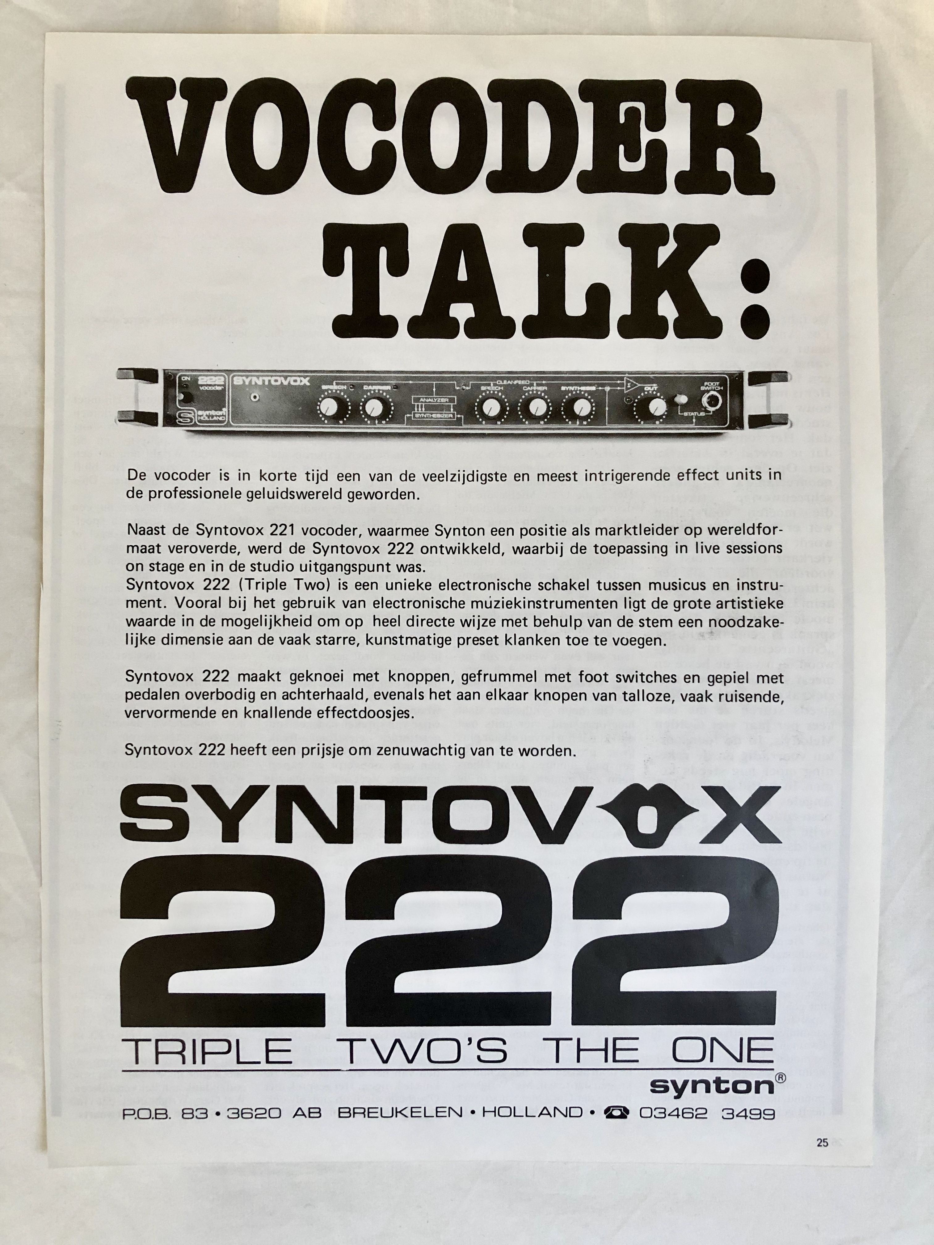 Syntovox 222